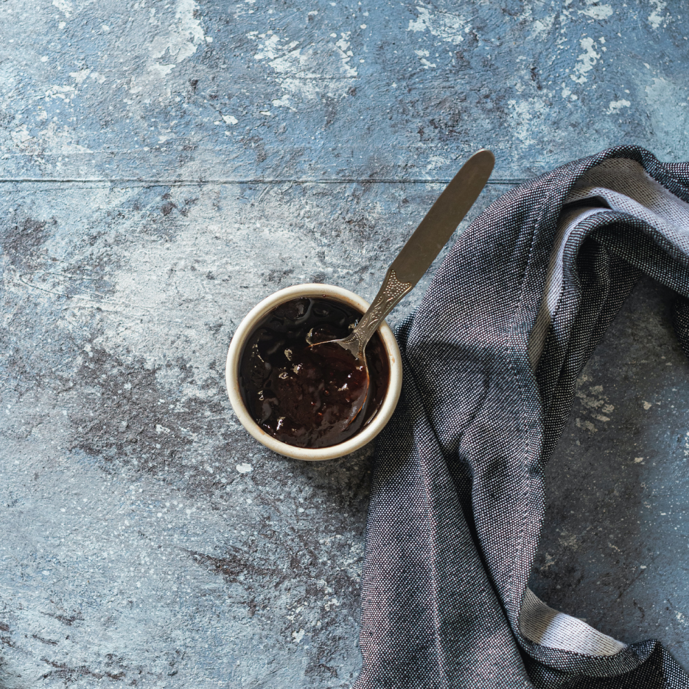 Fig Jam with White Truffle Balsamic Glaze
    
    
    
      &ndash; ROOT 44