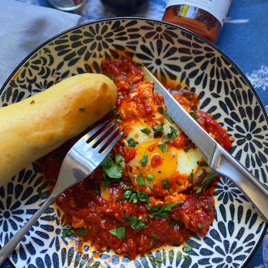 Shakshuka Recipe with Black Truffles