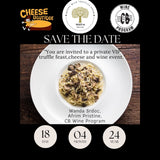 VIP Truffle Feast, Cheese and Wine Event at The Cheese Boutique- April 18th
