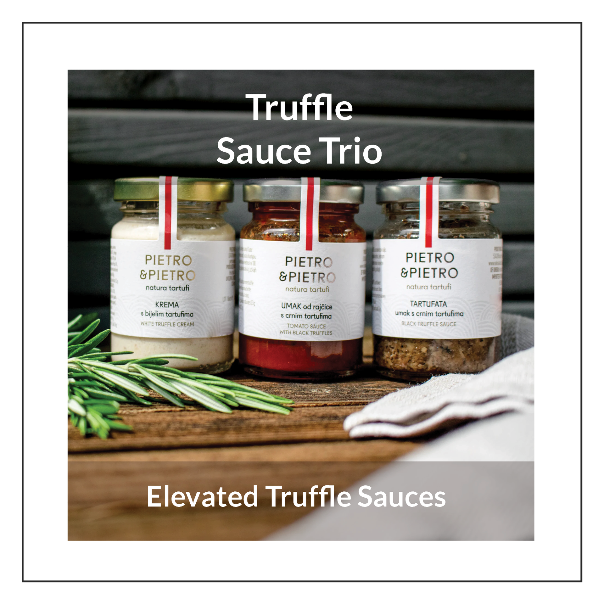 Tartufata (black truffle sauce) - Pietro&Pietro